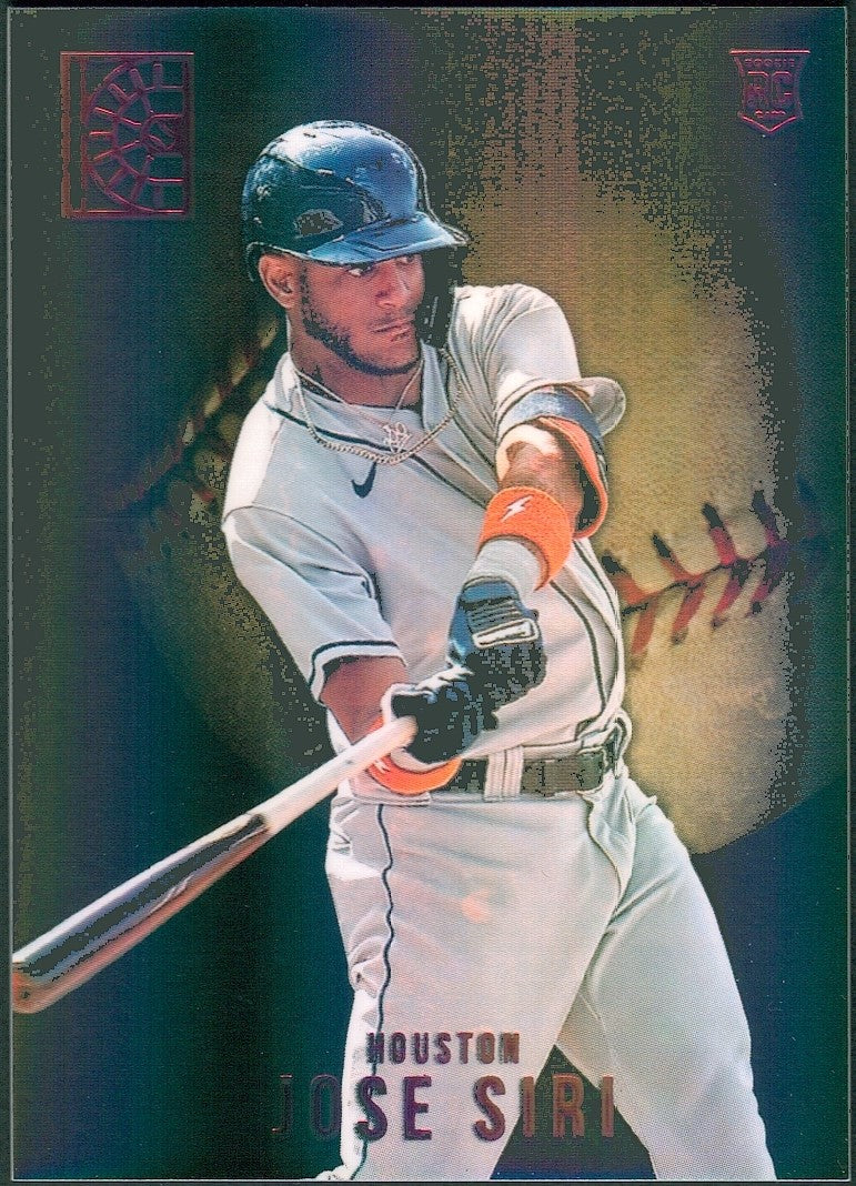 2022 Panini Capstone Red #40 Jose Siri RC Houston Astros