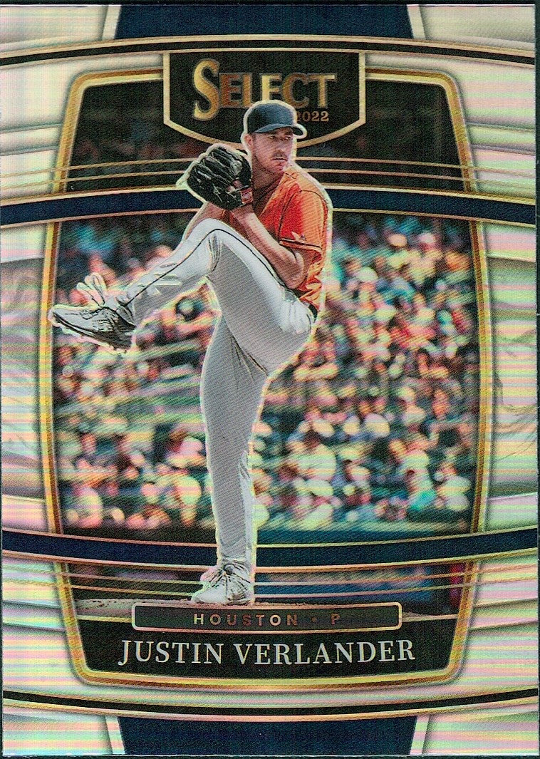 2022 Panini Select Holo #80 Justin Verlander Houston Astros