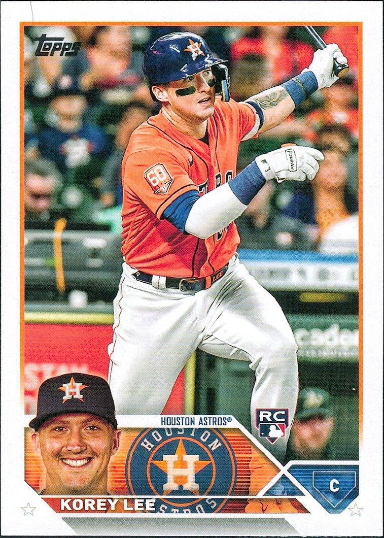 2023 Topps #90 Korey Lee RC Houston Astros