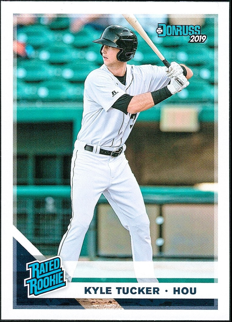 2019 Donruss #43 Kyle Tucker Rookie Houston Astros