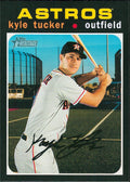 2020 Topps Heritage #45 Kyle Tucker Houston Astros