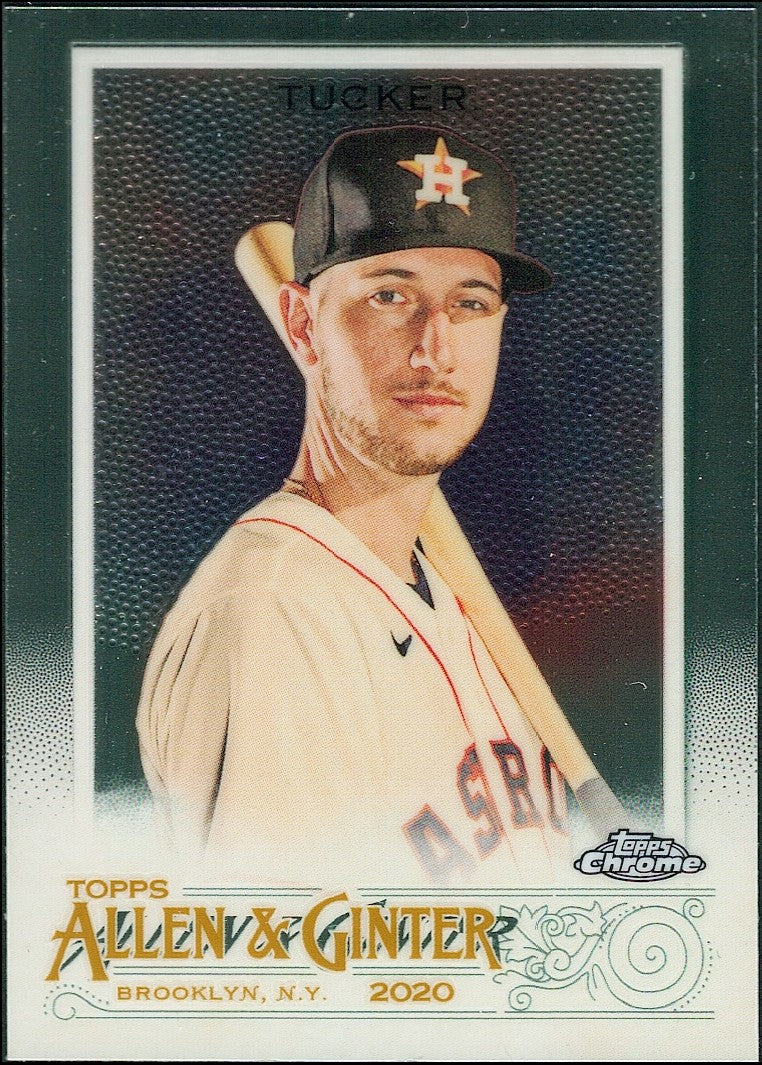 2020 Topps Allen & Ginter Chrome #162 Kyle Tucker Houston Astros