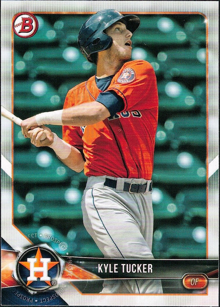 2018 Bowman Prospects #BP55 Kyle Tucker Houston Astros