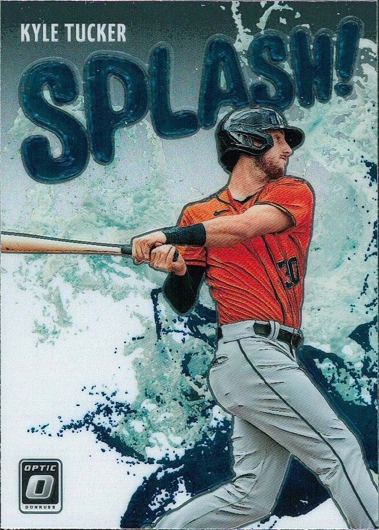 2022 Donruss Optic Splash #SP-11 Kyle Tucker Houston Astros