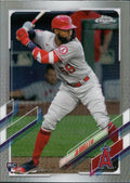 2021 Topps Chrome Refractor #142 Jo Adell RC Los Angeles Angels