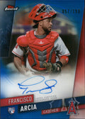 2019 Finest Finest Autographs Blue #FA-FA Francisco Arcia RC Auto #/150 Angels