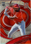 2021 Panini Spectra Neon Orange #138 Jo Adell #/20 Los Angeles Angels