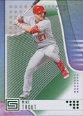 2020 Panini Chronicles Status Green #4 Mike Trout Los Angeles Angels