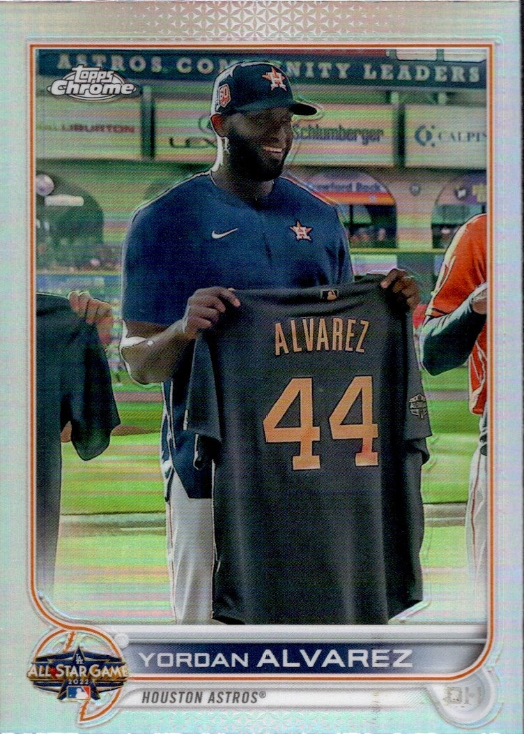 2022 Topps Update 2022 MLB All-Star Game #ASG-27 Yordan Alvarez Houston Astros