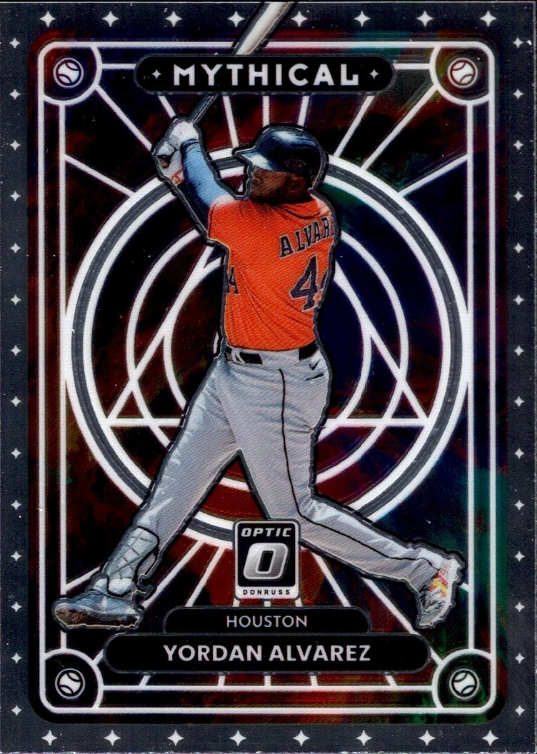 2022 Donruss Optic Mythical #MTH-10 Yordan Alvarez Houston Astros
