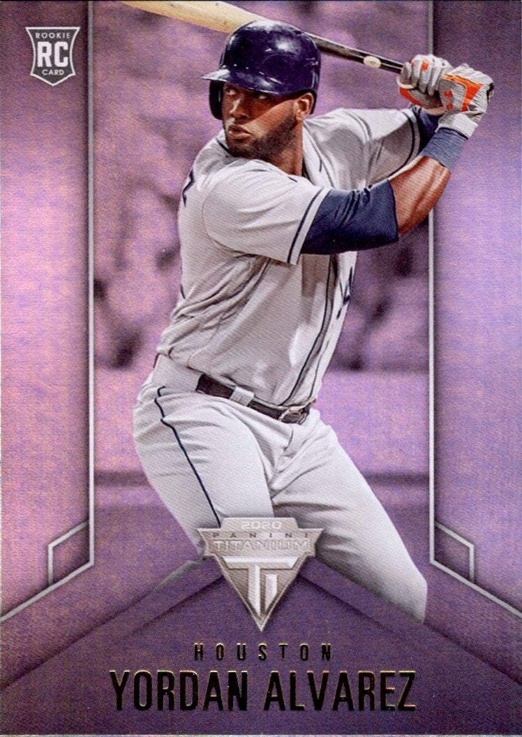2020 Panini Chronicles Titanium #15 Yordan Alvarez RC Houston Astros