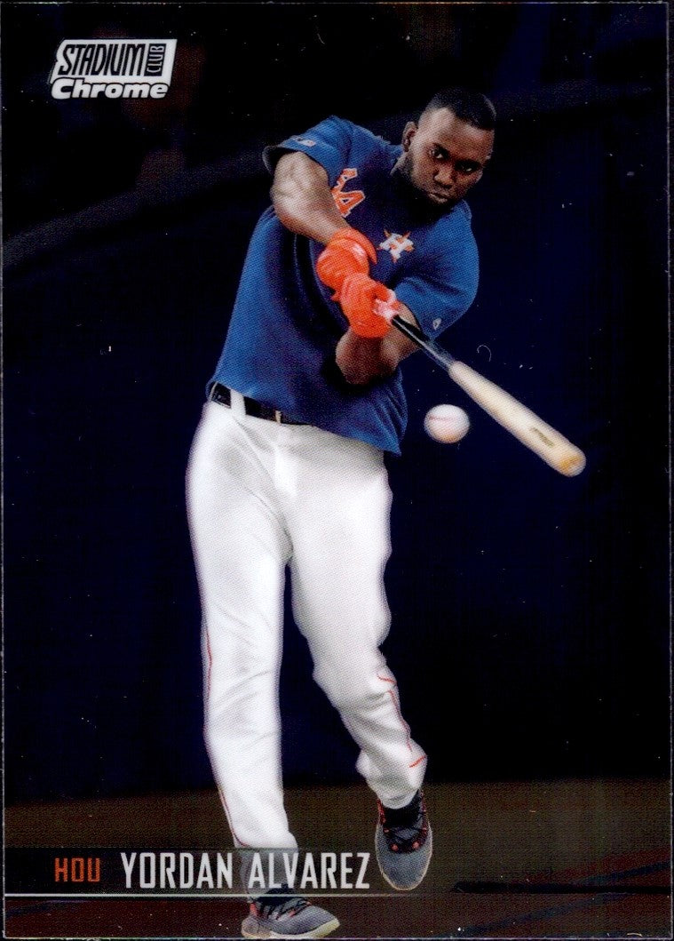 2021 Stadium Club Chrome #89 Yordan Alvarez Houston Astros