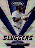 2022 Panini Prizm Sluggers Silver Prizm #SL-1 Yordan Alvarez Houston Astros
