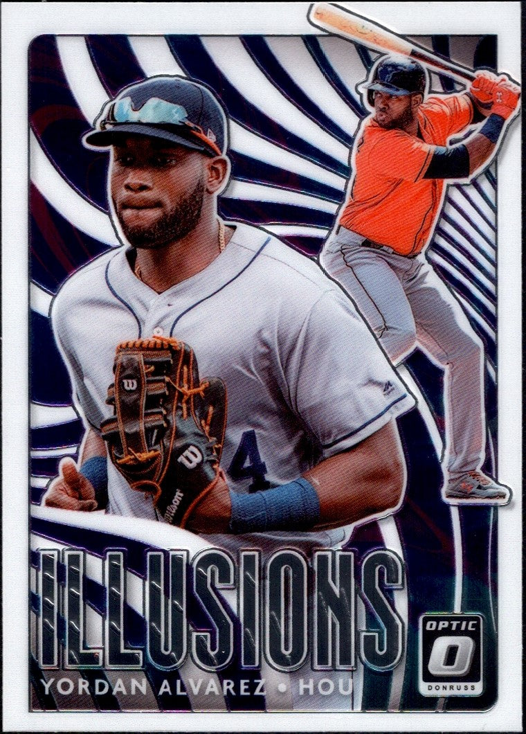2020 Donruss Optic Optic Illusions #OI-6 Yordan Alvarez Houston Astros