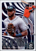 2020 Donruss Optic Optic Illusions #OI-6 Yordan Alvarez Houston Astros