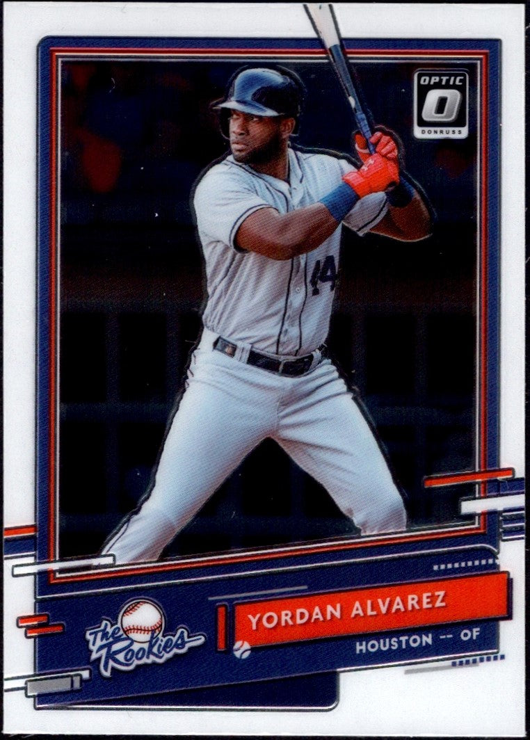 2020 Donruss Optic The Rookies #R-1 Yordan Alvarez RC Houston Astros