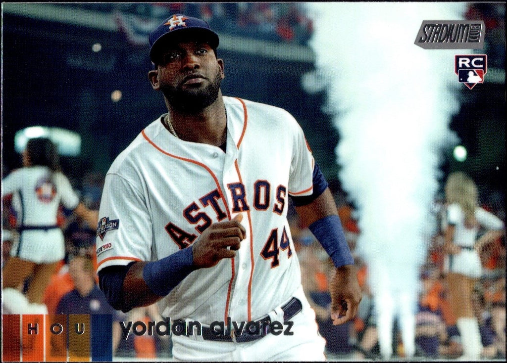 2020 Stadium Club #69 Yordan Alvarez RC Houston Astros