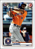 2020 Bowman #25 Yordan Alvarez RC Houston Astros