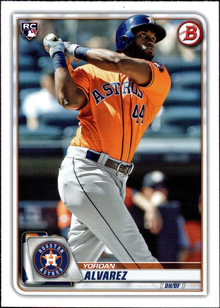 2020 Bowman #25 Yordan Alvarez RC Houston Astros
