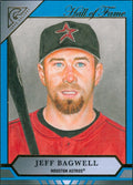 2020 Topps Gallery Hall of Fame Gallery Blue #HOFG-9 Jeff Bagwell #/99 Astros