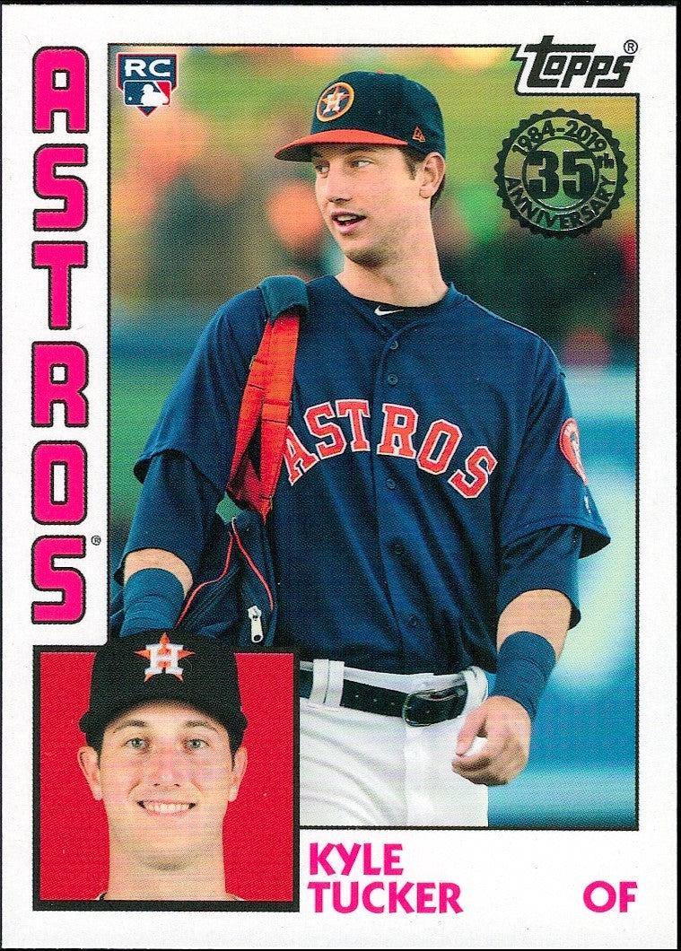 2019 Topps 1984 Topps Baseball 35th Anniversary #T84-50 Kyle Tucker RC Astros