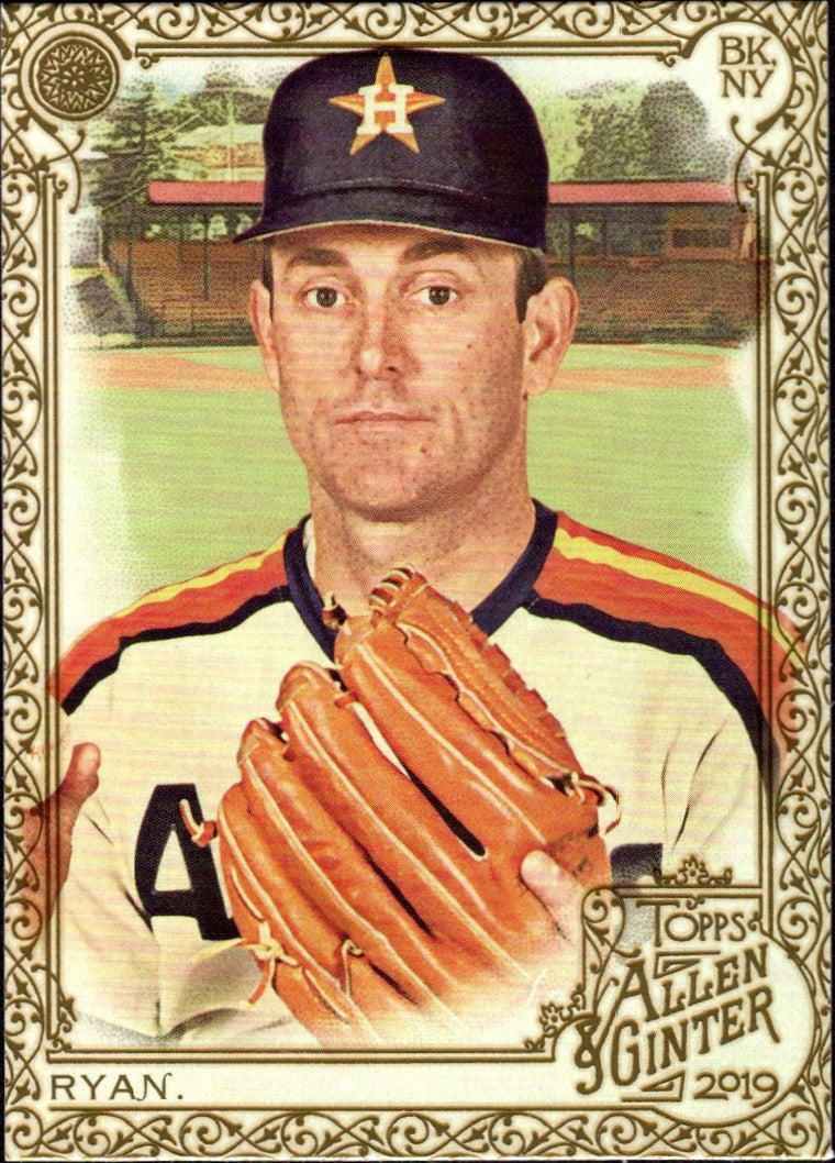 2019 Topps Allen & Ginter Gold #11 Nolan Ryan Houston Astros