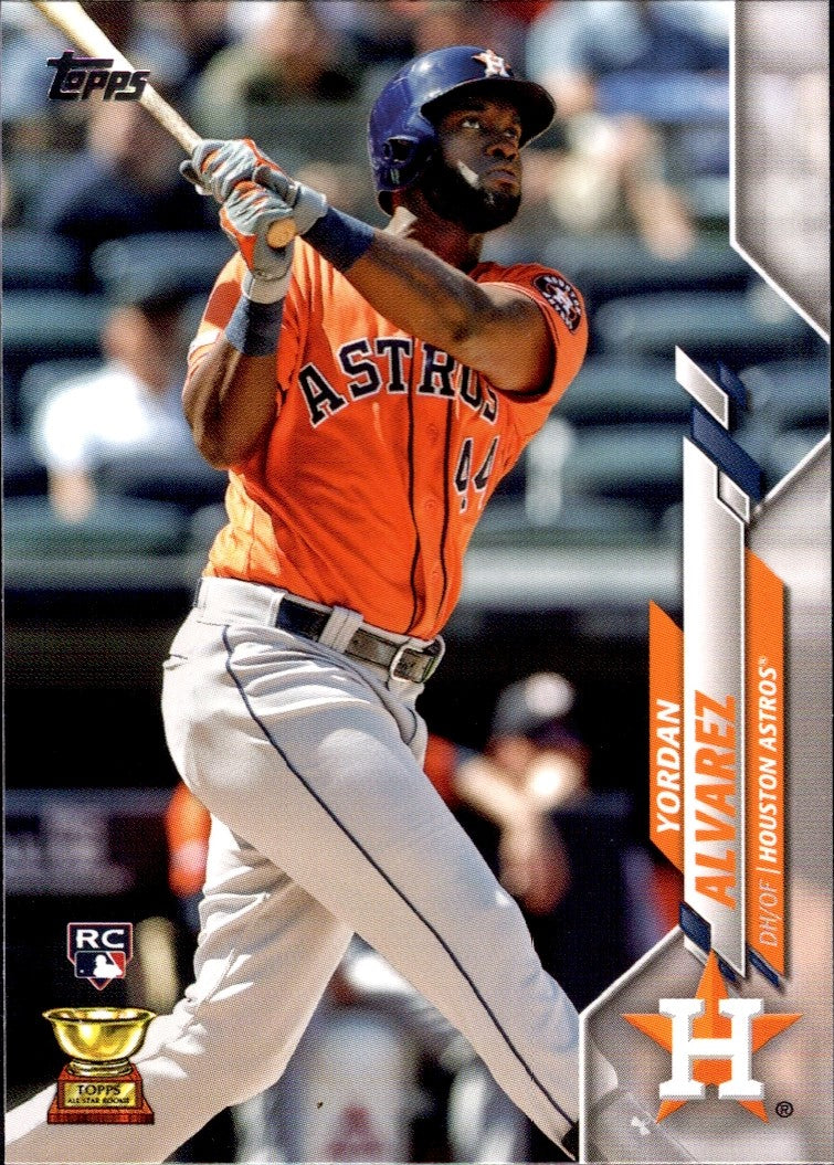 2020 Topps #276 Yordan Alvarez RC Houston Astros