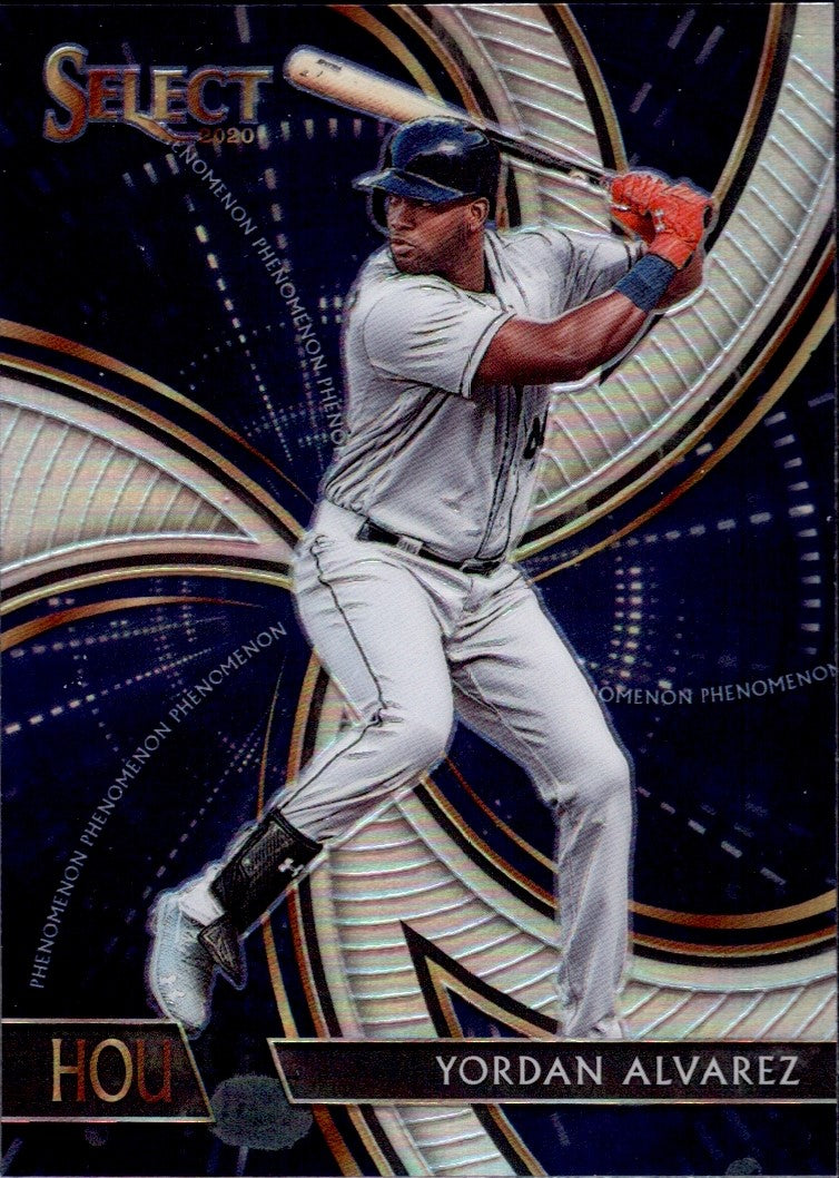 2020 Panini Select Phenomenon Holo #P-10 Yordan Alvarez Houston Astros