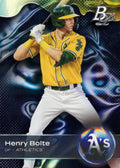 2023 Bowman Platinum Top Prospects #TOP-30 Henry Bolte Oakland Athletics