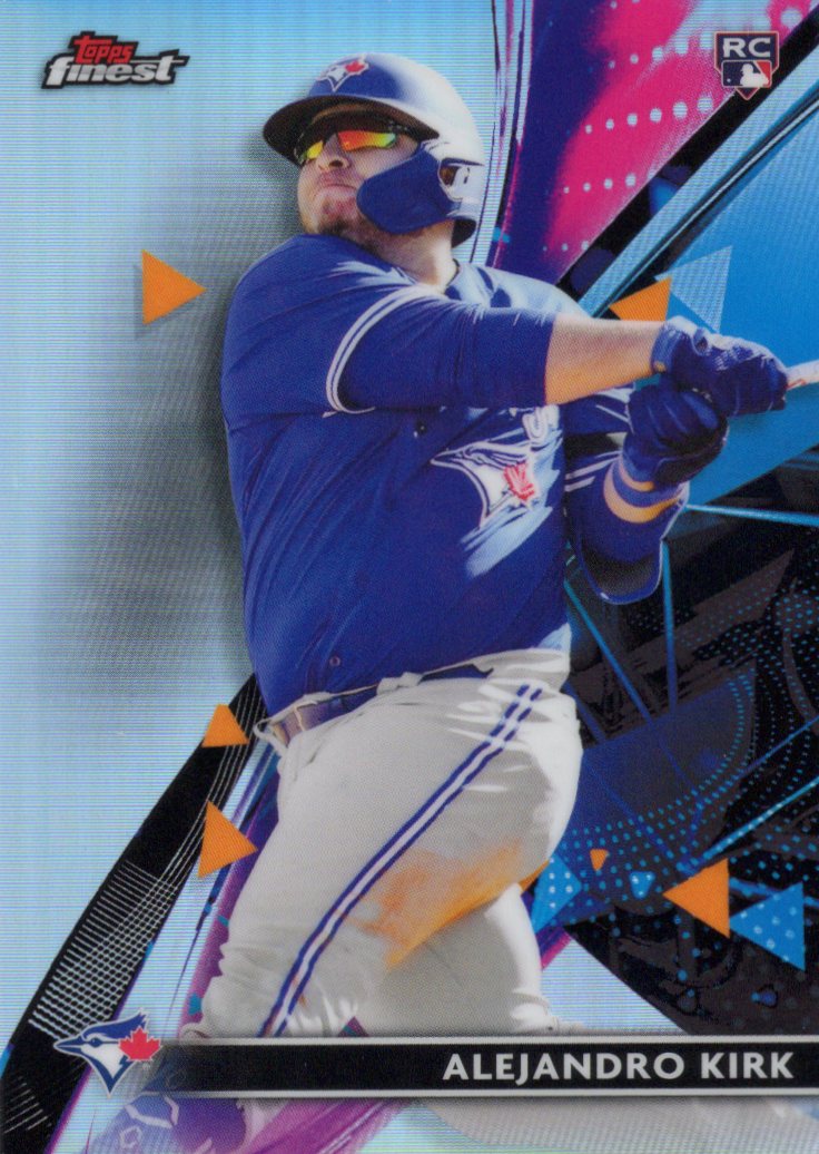 2021 Finest Refractor #74 Alejandro Kirk Rookie Toronto Blue Jays