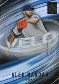 2022 Panini Capstone Velo #V-10 Alek Manoah Toronto Blue Jays