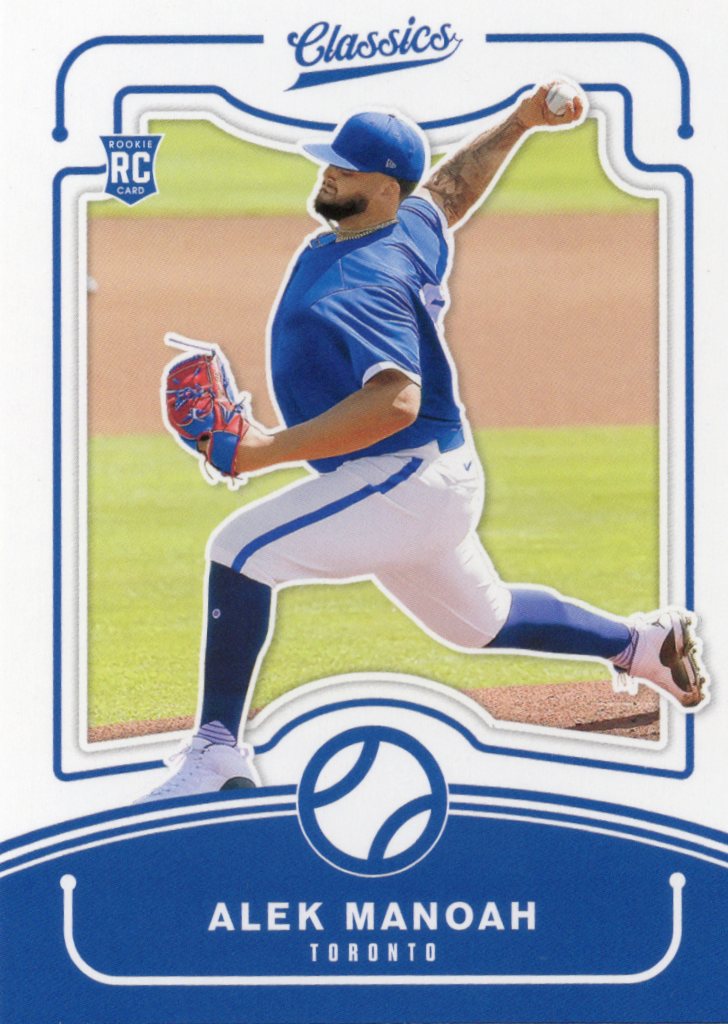 2021 Panini Chronicles Classics #18 Alek Manoah RC Toronto Blue Jays