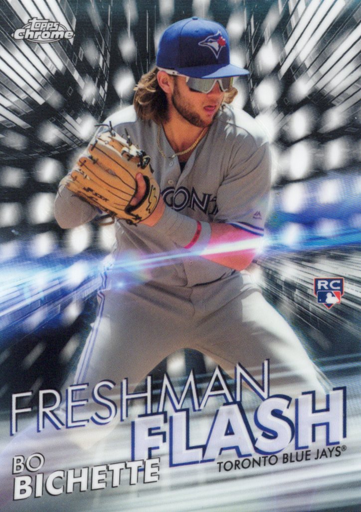 2020 Topps Chrome Freshman Flash #FF-1 Bo Bichette RC Toronto Blue Jays