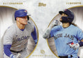 2022 Topps Dynamic Duals #4 Bo Bichette / Matt Chapman Toronto Blue Jays