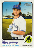 2022 Topps Heritage #262 Bo Bichette Toronto Blue Jays
