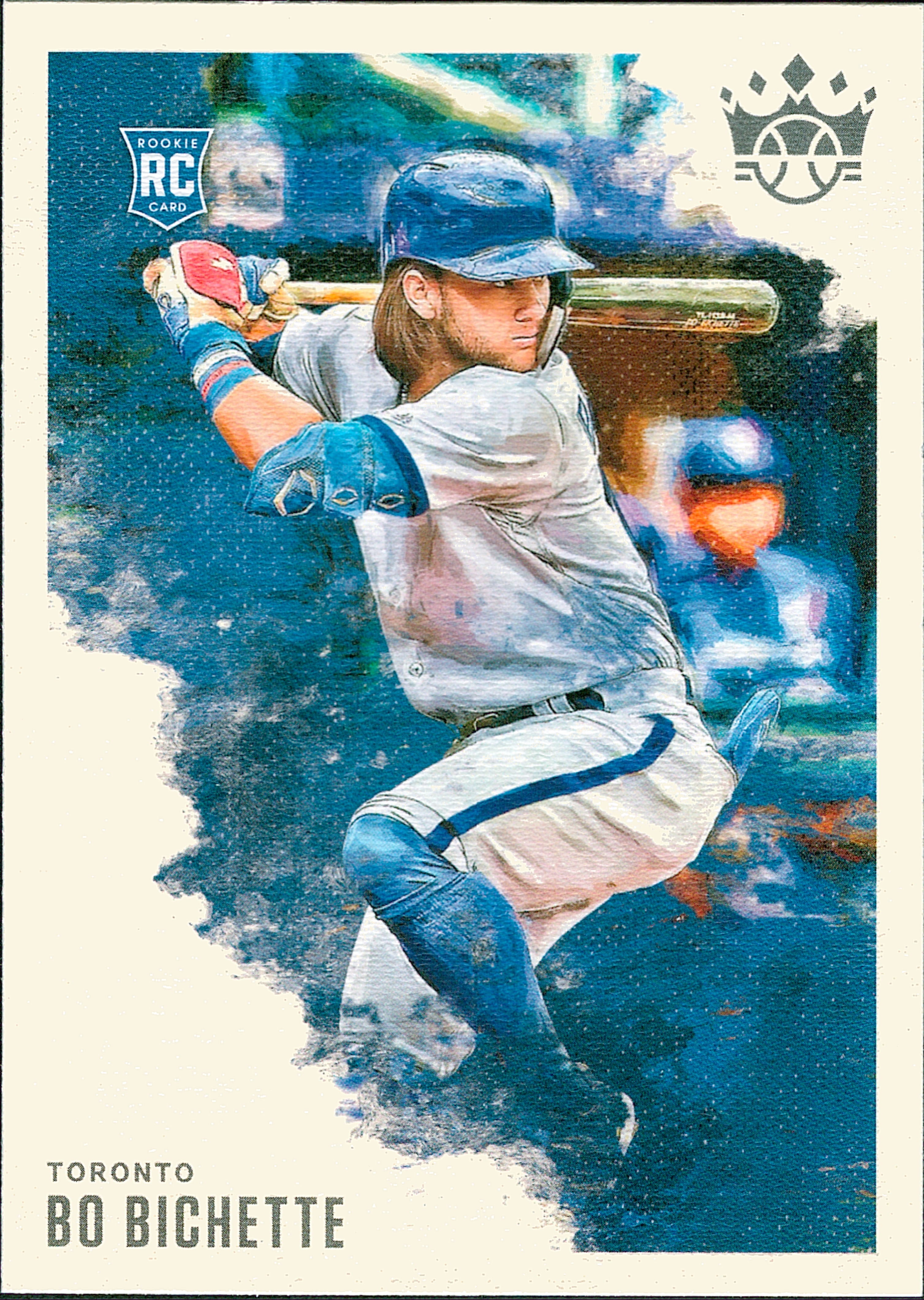 2020 Panini Diamond Kings #144 Bo Bichette RC Toronto Blue Jays