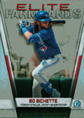 2019 Bowman Chrome Elite Farmhands #EF-BB Bo Bichette Toronto Blue Jays