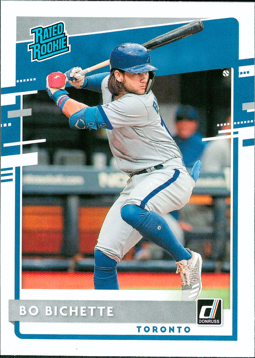 2020 Donruss #37 Bo Bichette RC Toronto Blue Jays