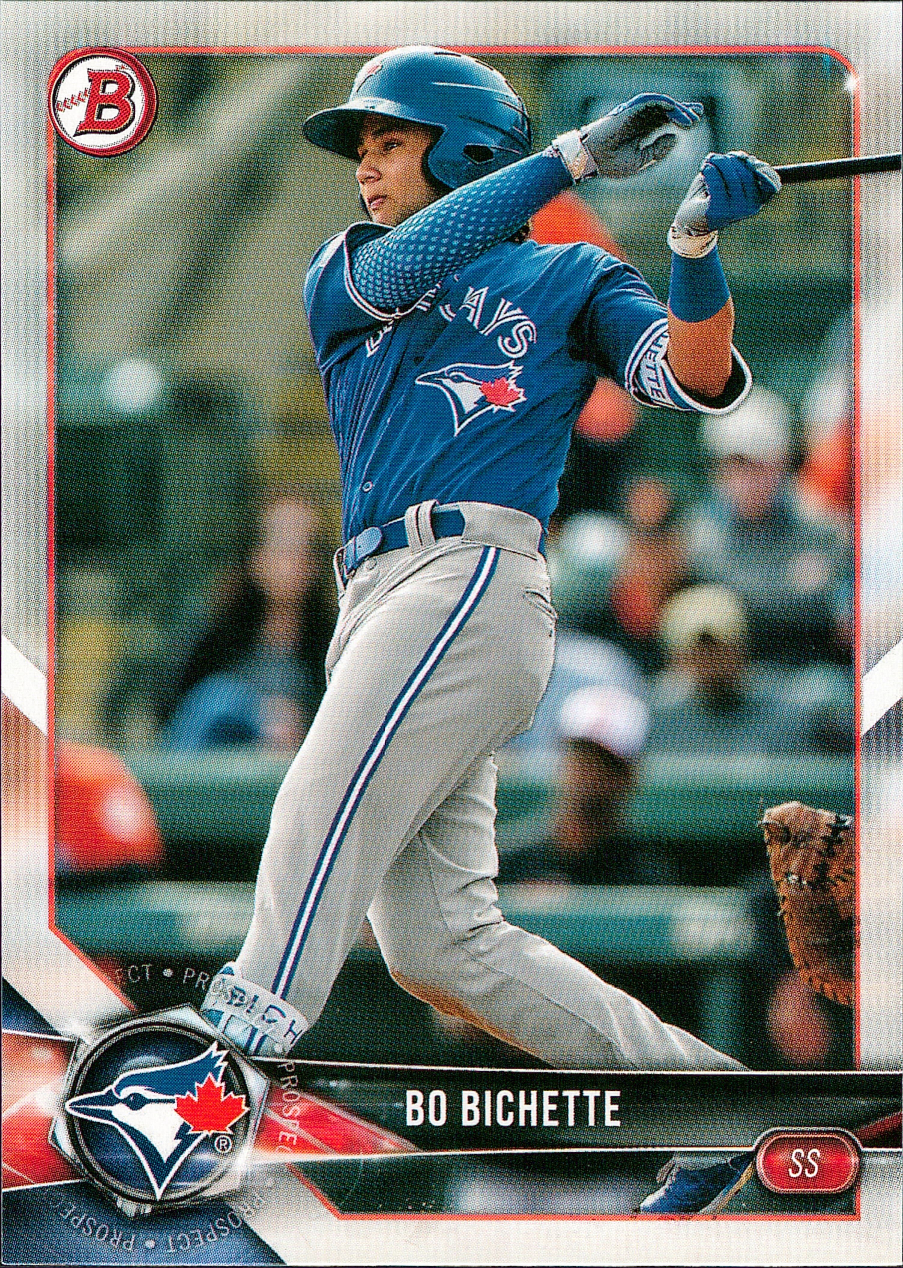2018 Bowman Draft #BD-32 Bo Bichette Toronto Blue Jays