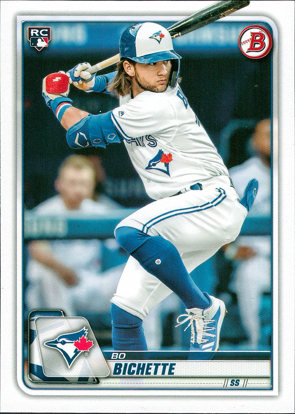 2020 Bowman #52 Bo Bichette RC Toronto Blue Jays