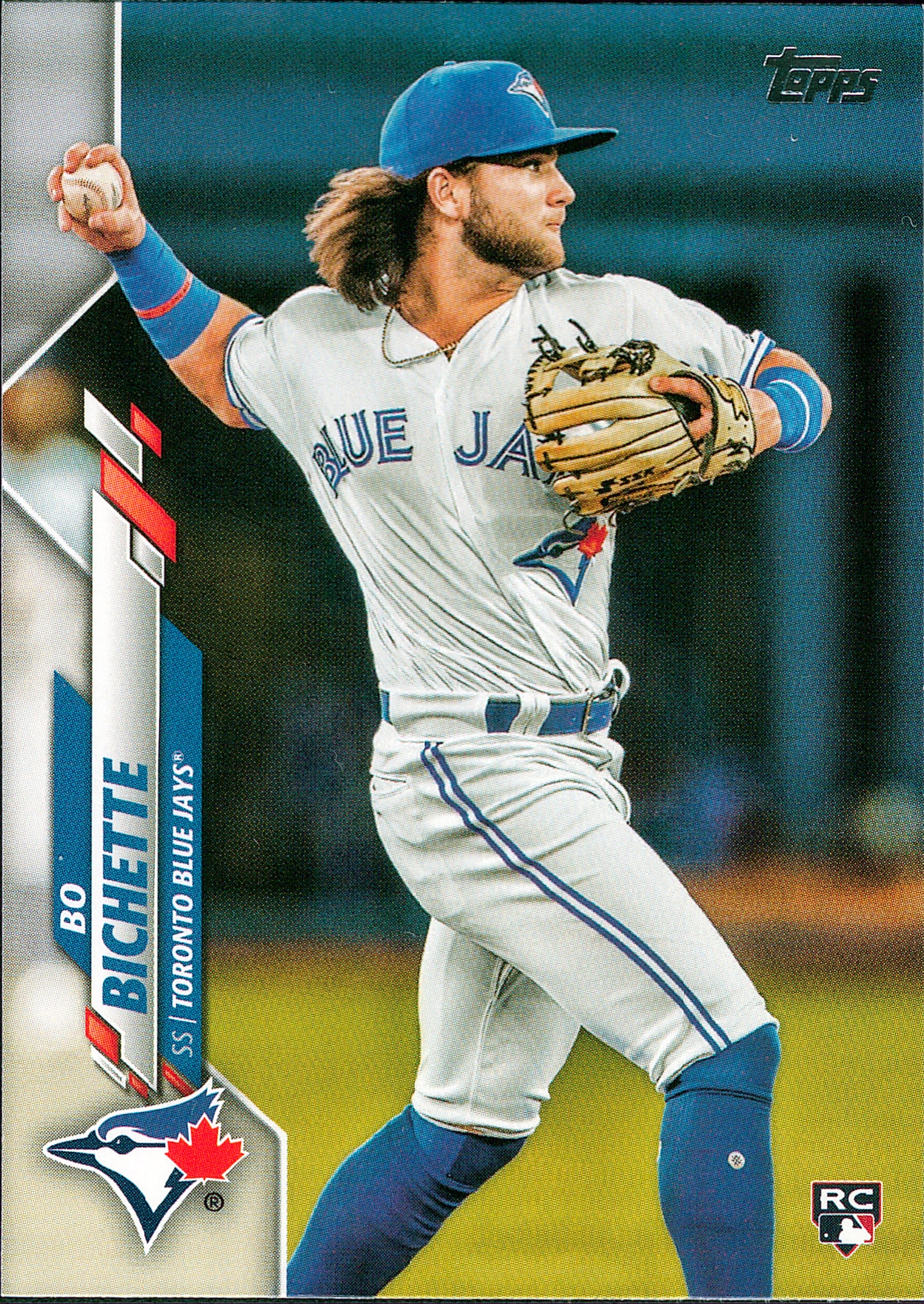 2020 Topps #78 Bo Bichette RC Toronto Blue Jays