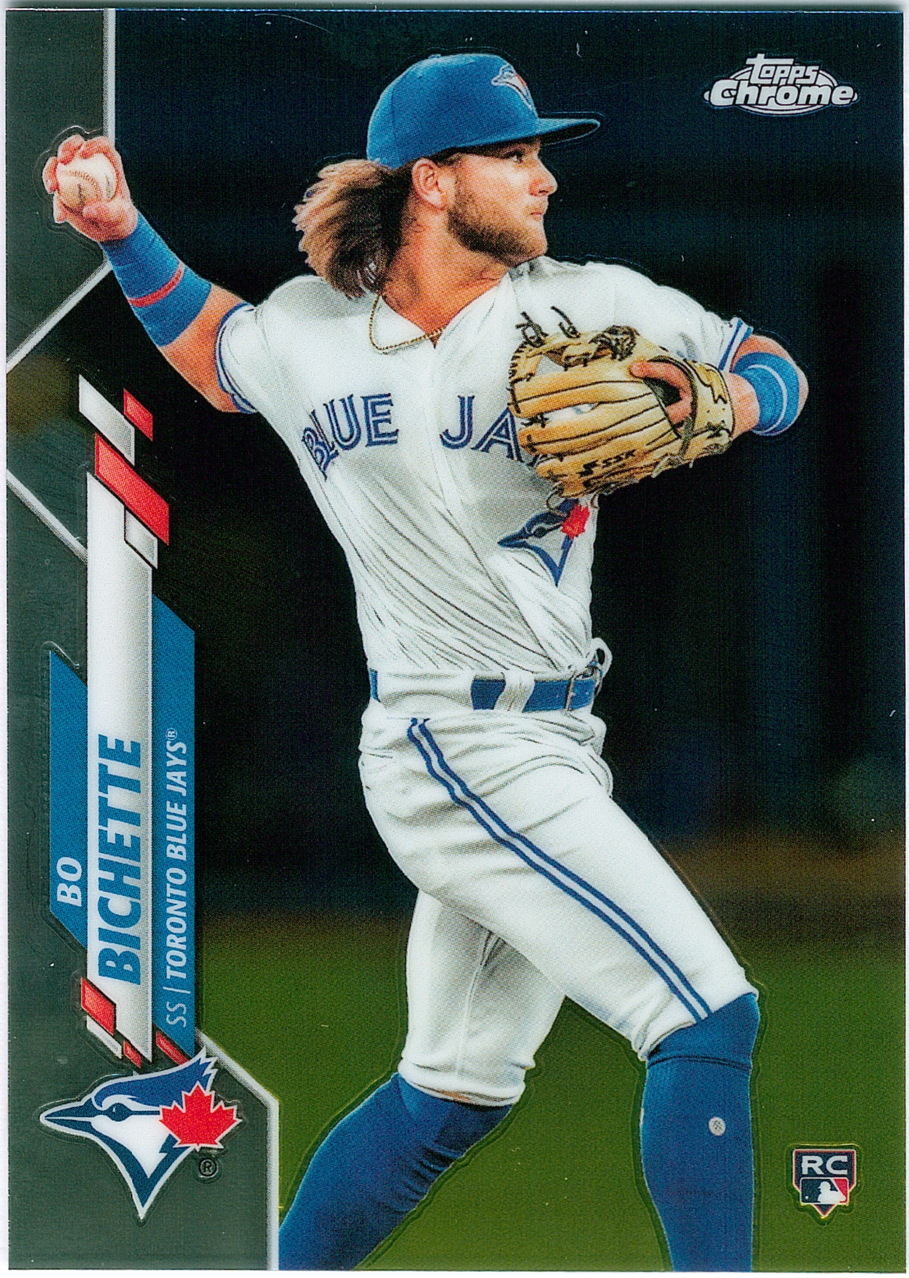 2020 Topps Chrome #150 Bo Bichette RC Toronto Blue Jays