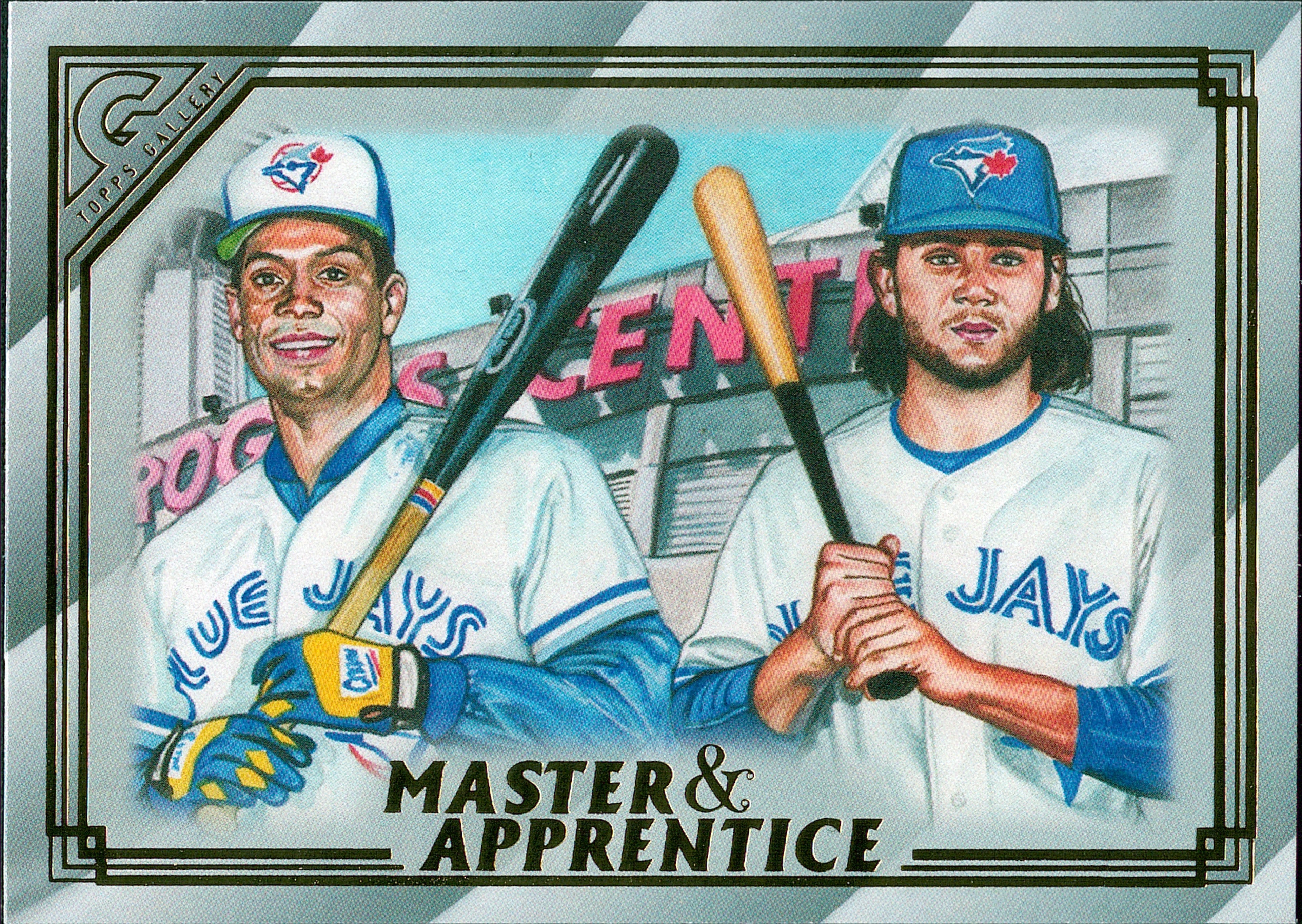 2020 Topps Gallery Master & Apprentice #MA-9 Roberto Alomar / Bo Bichette