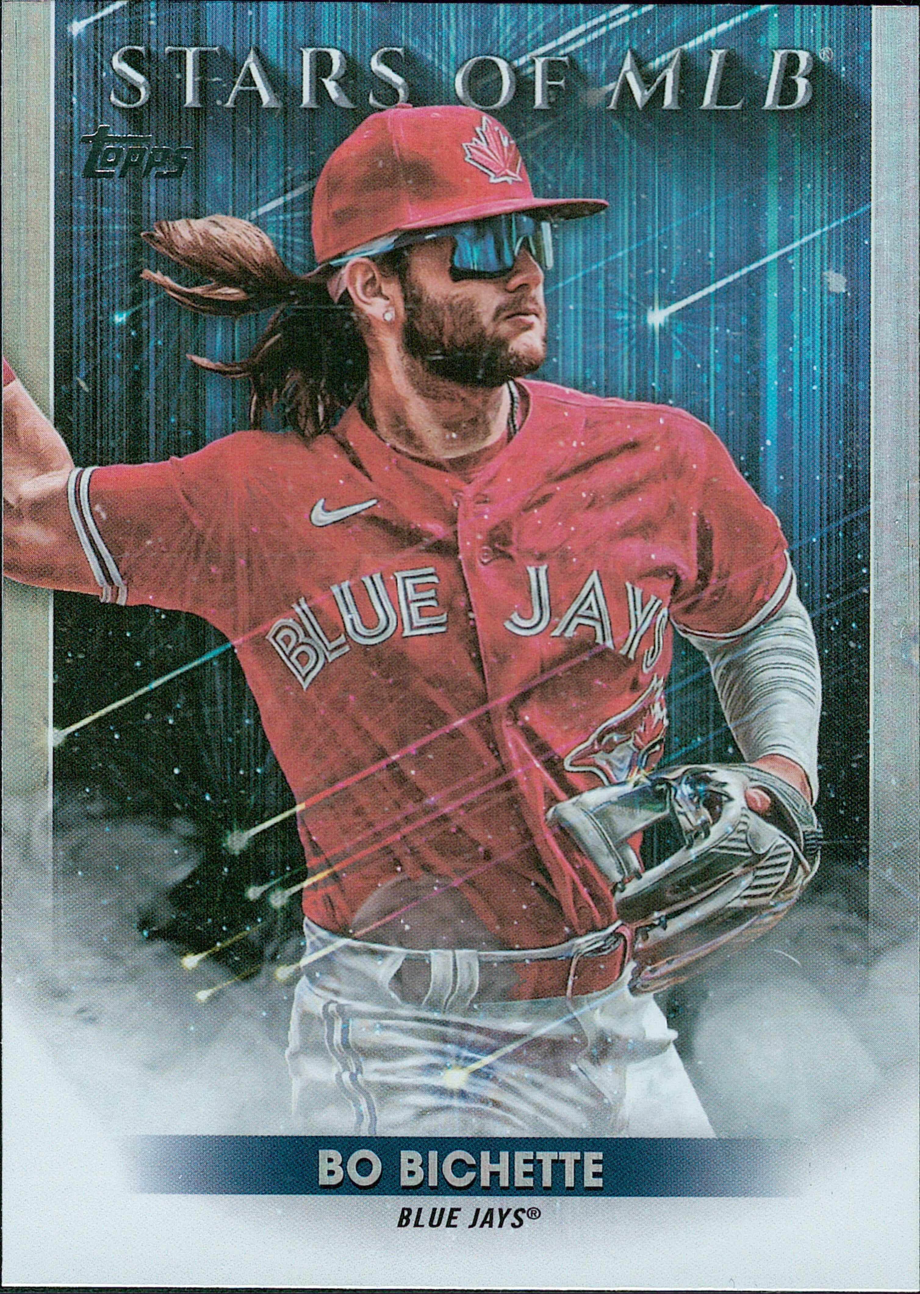 2022 Topps Stars of MLB #SMLB-30 Bo Bichette Toronto Blue Jays