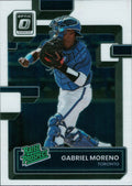 2022 Donruss Optic Rated Prospects #RP-4 Gabriel Moreno Toronto Blue Jays