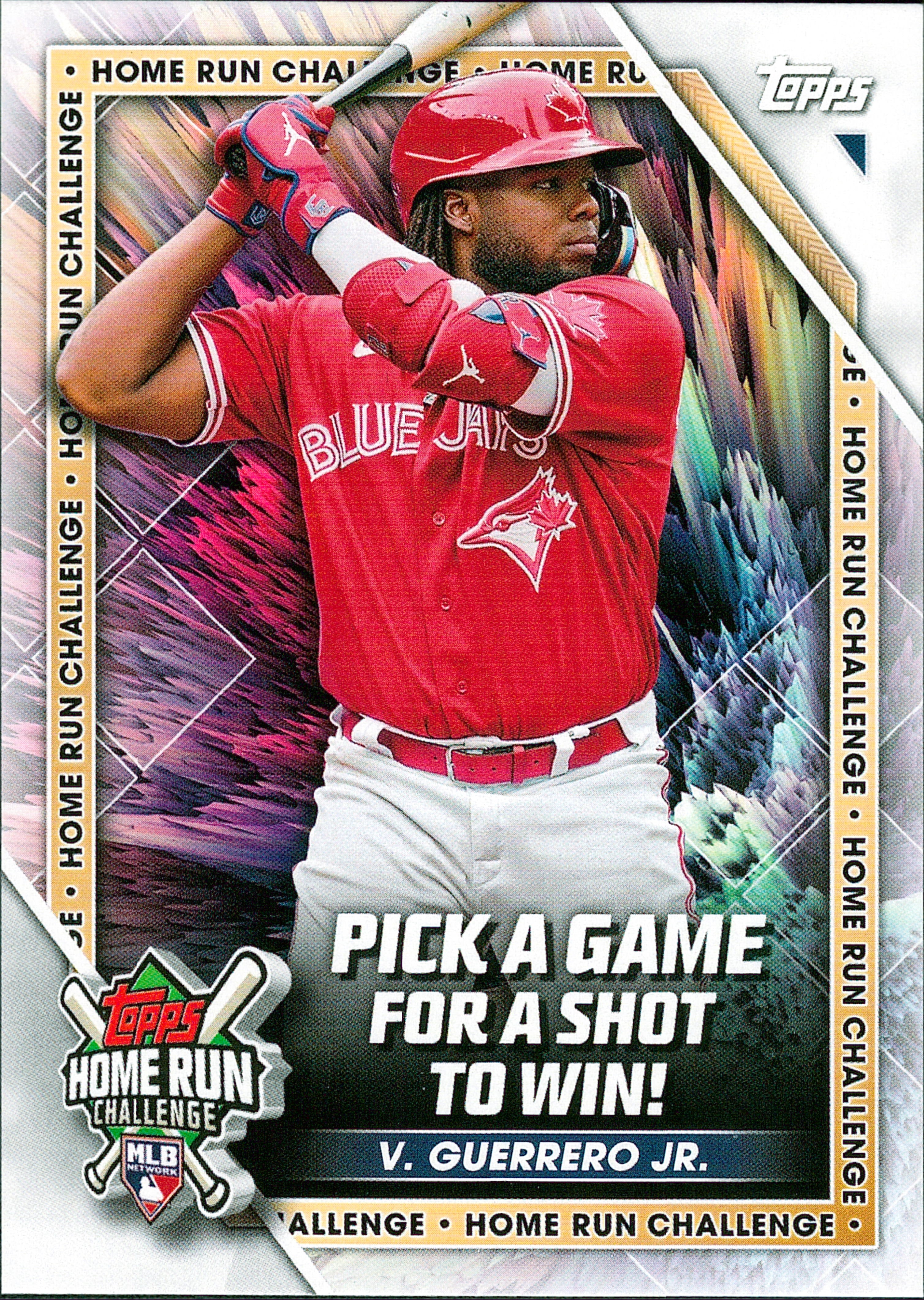 2023 Topps Home Run Challenge Series Two #HRC-18 Vladimir Guerrero Jr. Blue Jays
