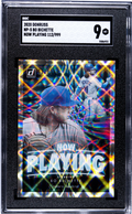 2020 Donruss Now Playing /999 #NP-5 Bo Bichette SGC 9 Toronto Blue Jays