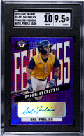 2021 Leaf Valiant Fearless Phenoms Auto. Purple /50 #FP-SF1 Sal Frelick SGC 9.5